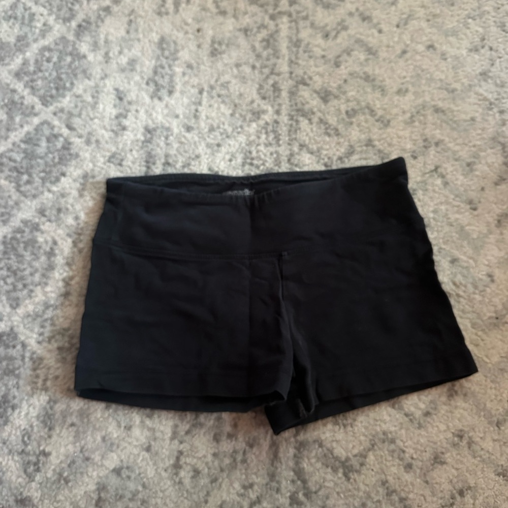 Sleek Black Women's Athletic Shorts